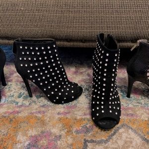 Rhinestone ALDO booties